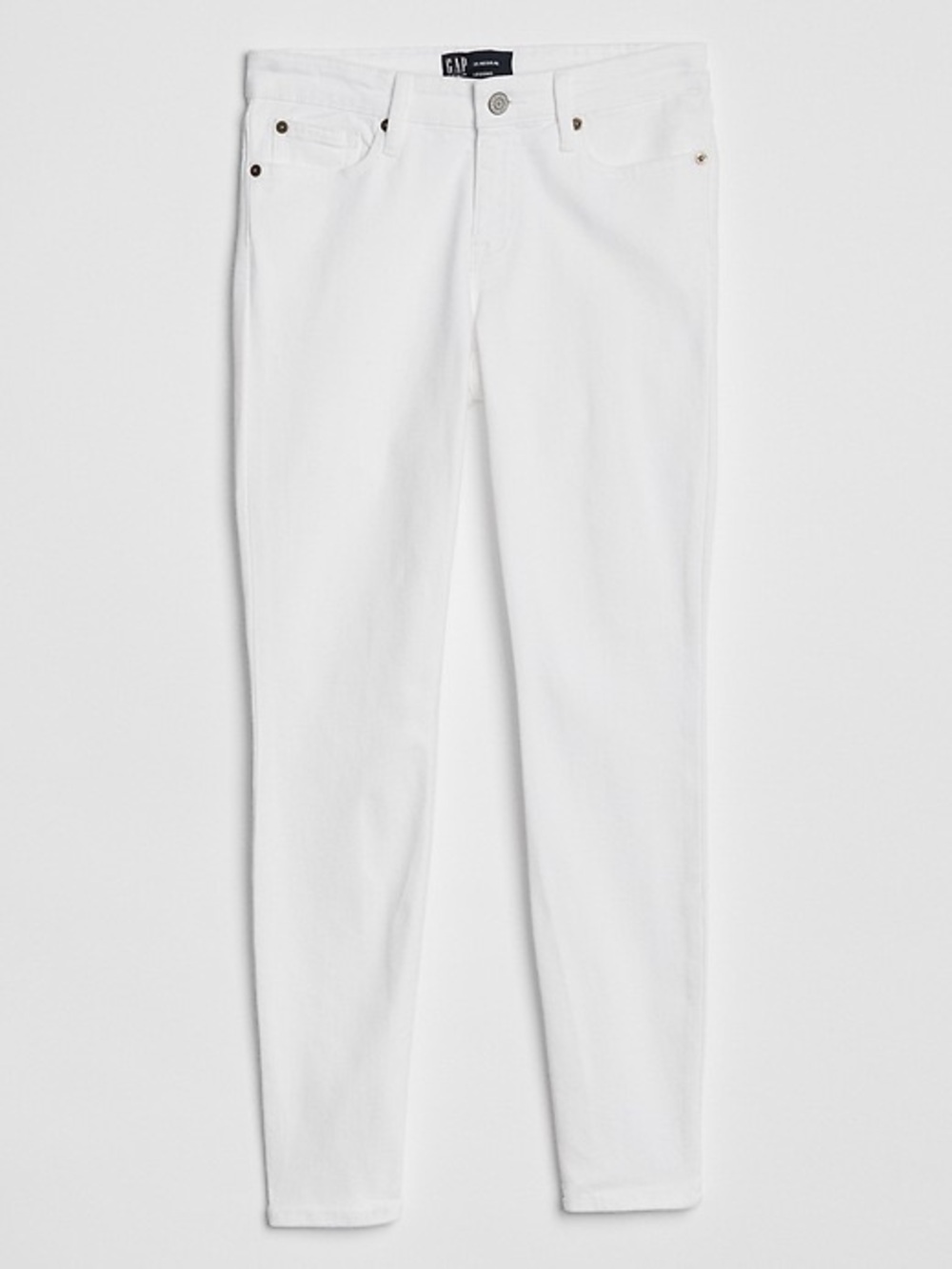 GAP White Skinny Jeans - Women's Stretch Denim